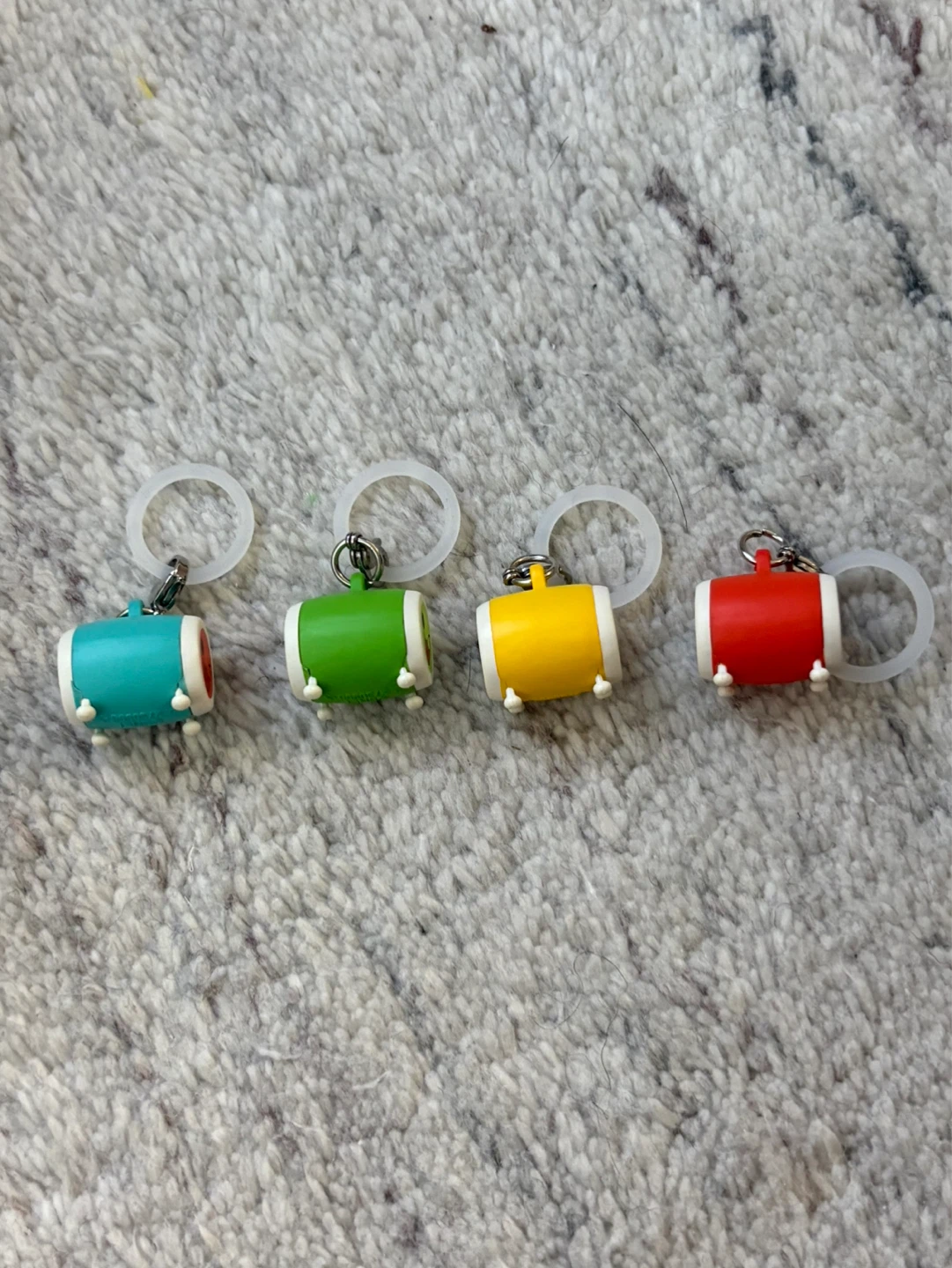 Taiko no Tatsujin drums Keychains Charms video game - photo 2