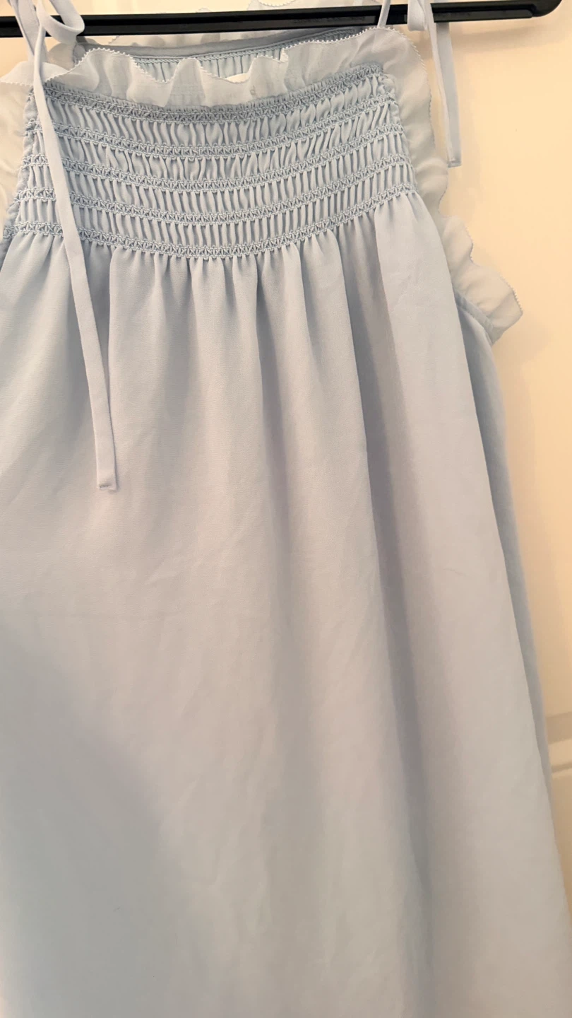 Light Blue Babydoll Dress. Size S/M - photo 2