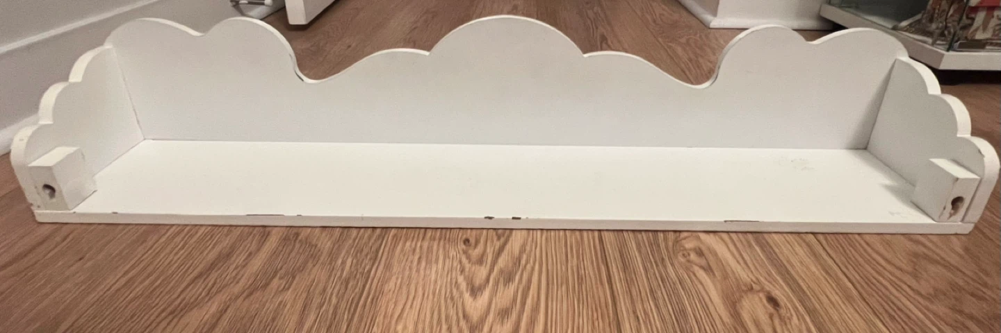 White decorative shelf - photo 3