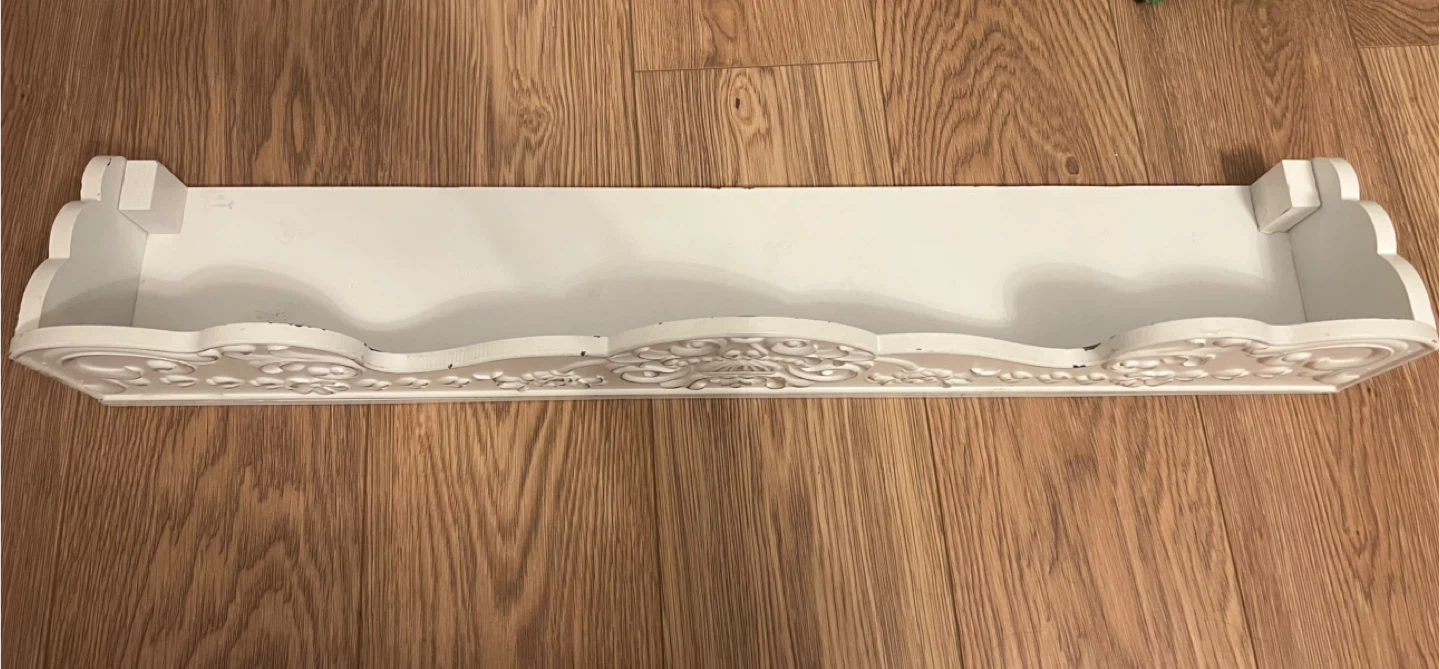 White decorative shelf - photo 2