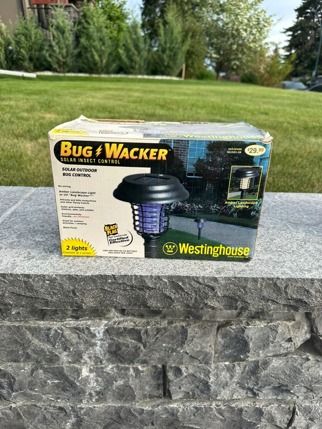 Westinghouse Bug Wacker Solar Outdoor Bug Control Lights (2)