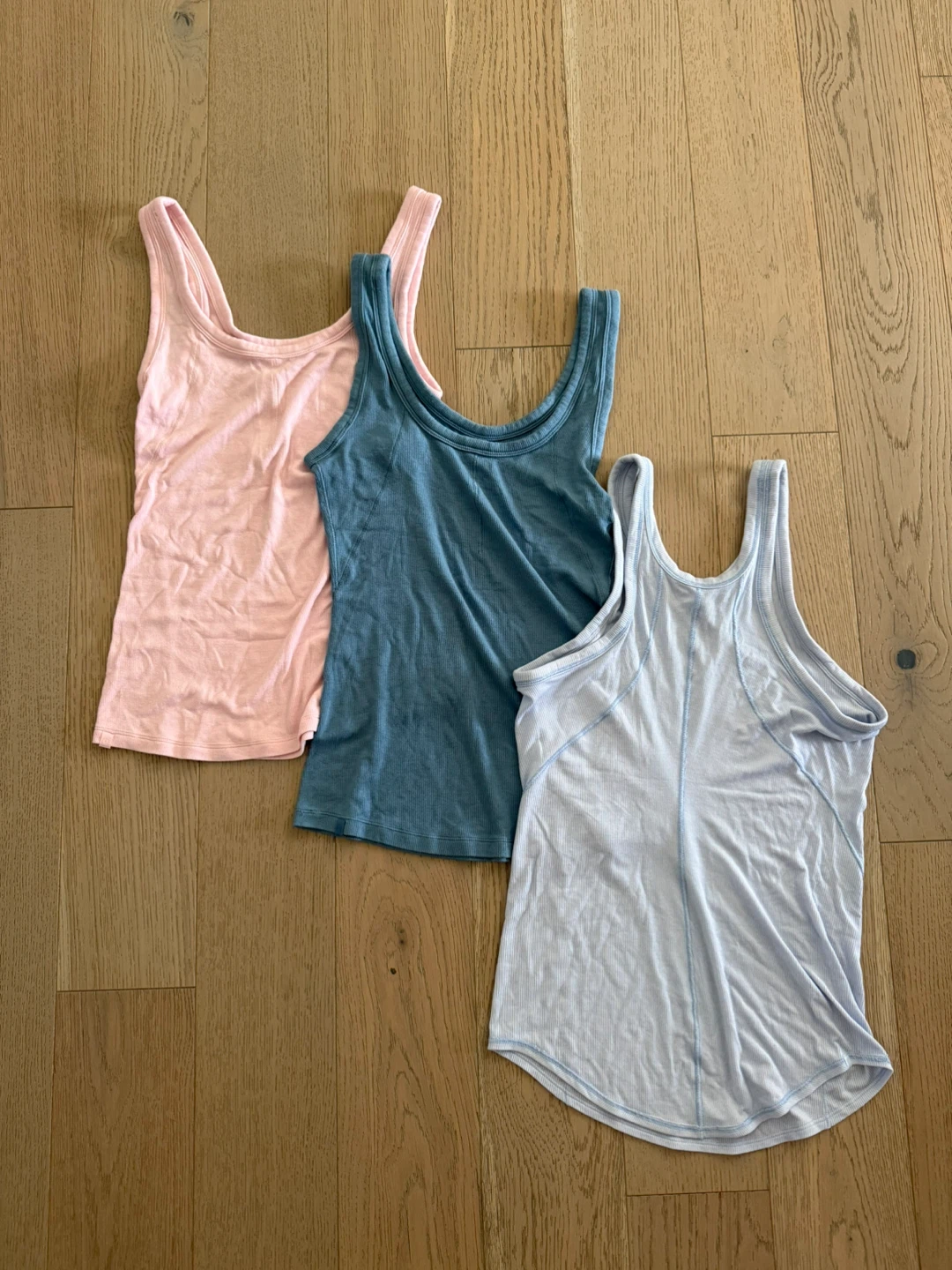 Lululemon - Size 4 ribbed tank tops $30 each