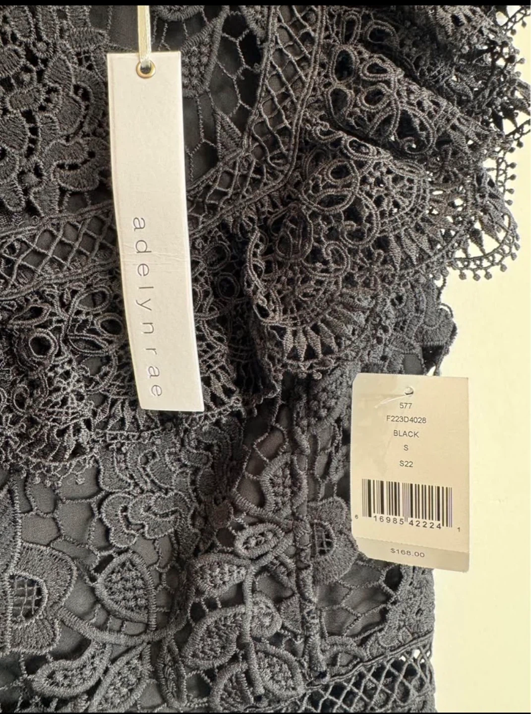 Adelyn Rae Black Lace Dress - photo 2