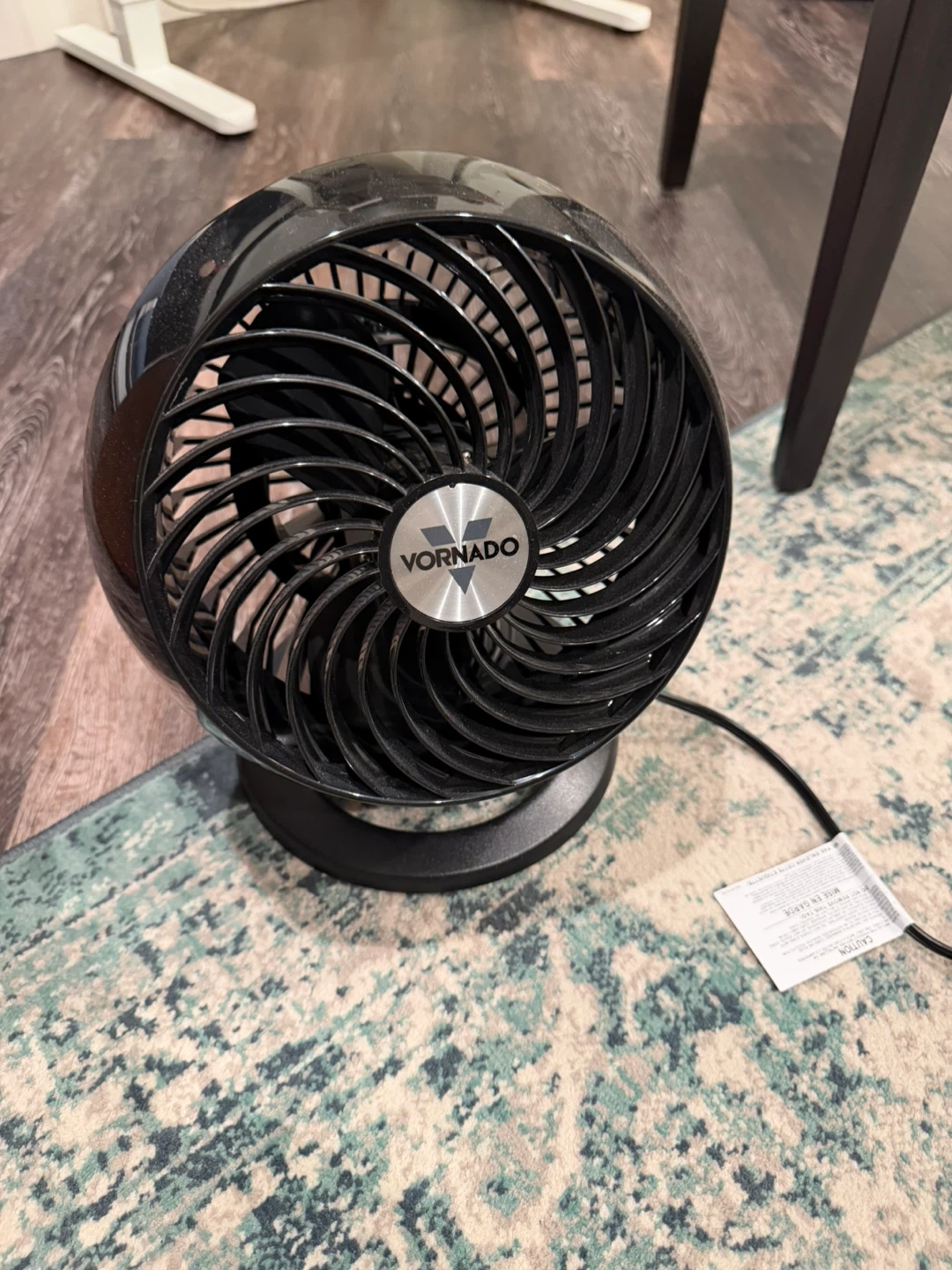Vornado Black Personal Desk Fan - photo 2