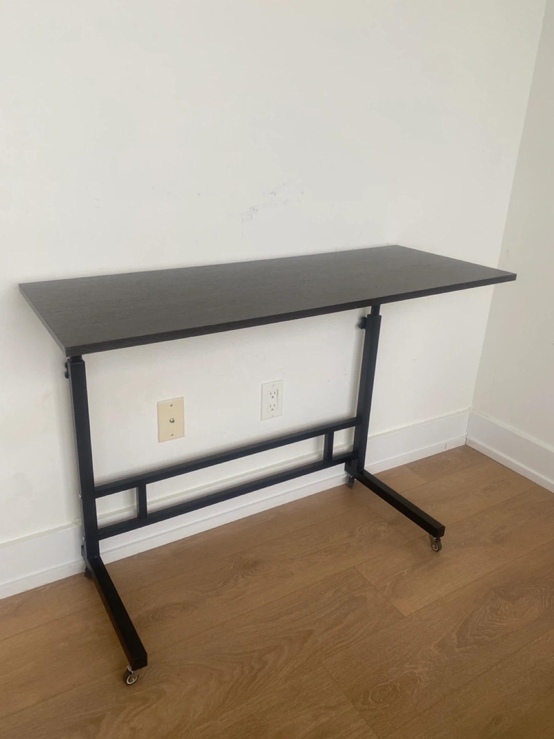 Adjustable Height Rolling Desk