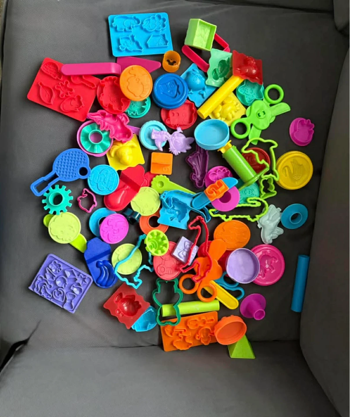 Assorted Play-Doh Cutters and Accessories
