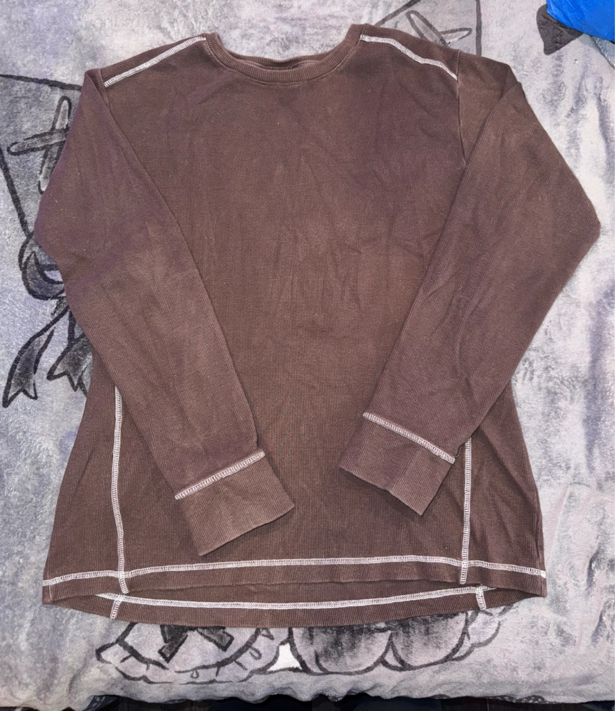 Brown Long Sleeve Sweatshirt - photo 2