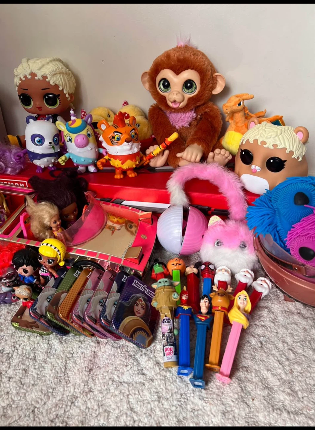 Assorted LOL Surprise dolls and toys - photo 2
