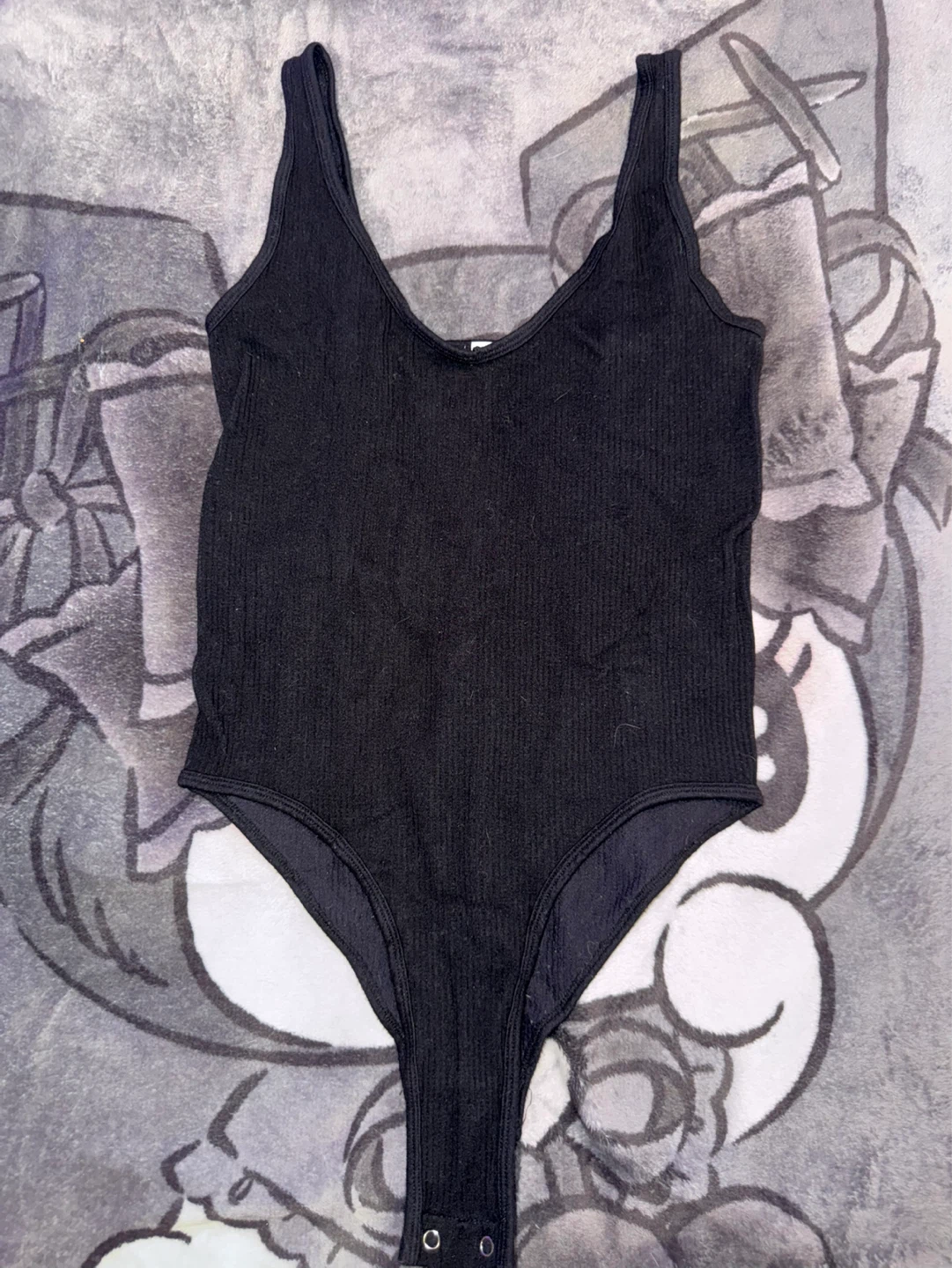Black Tank Bodysuit
