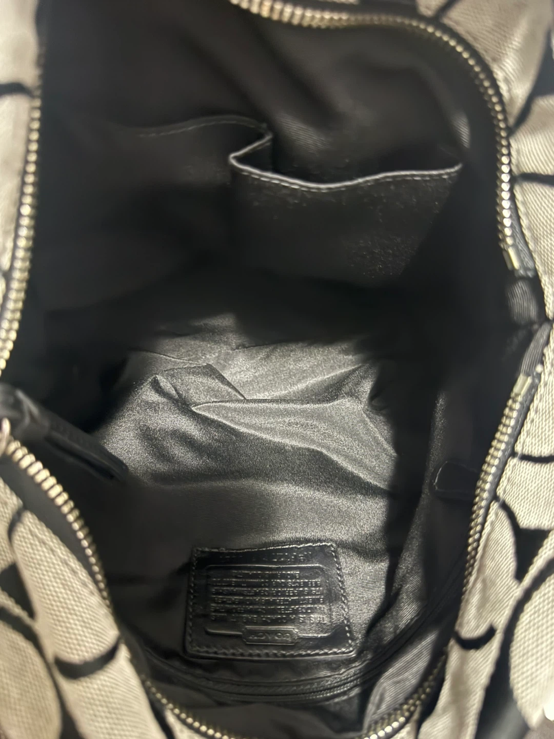 Coach Monogram Canvas Shoulder Bag - photo 4