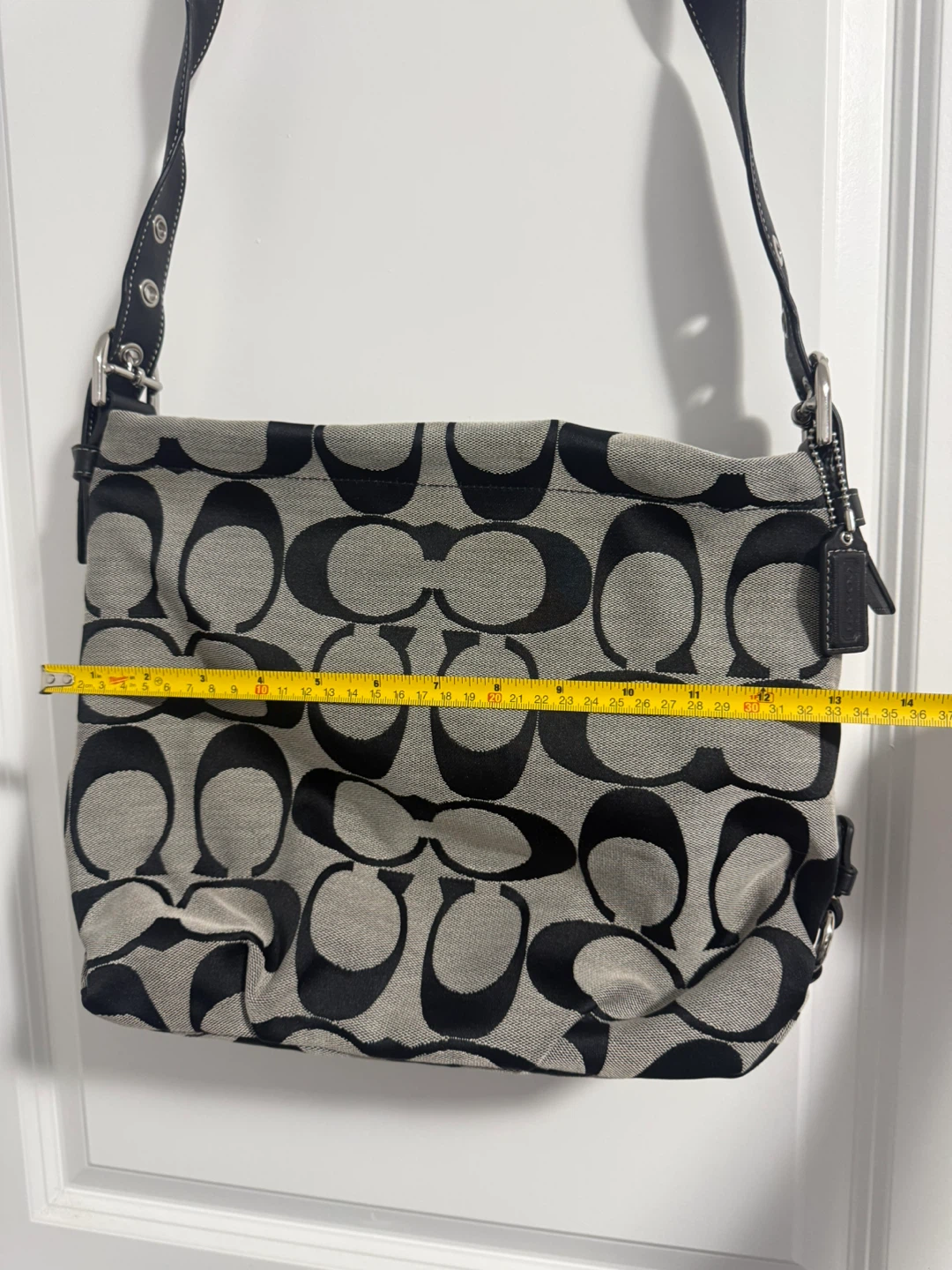 Coach Monogram Canvas Shoulder Bag - photo 2