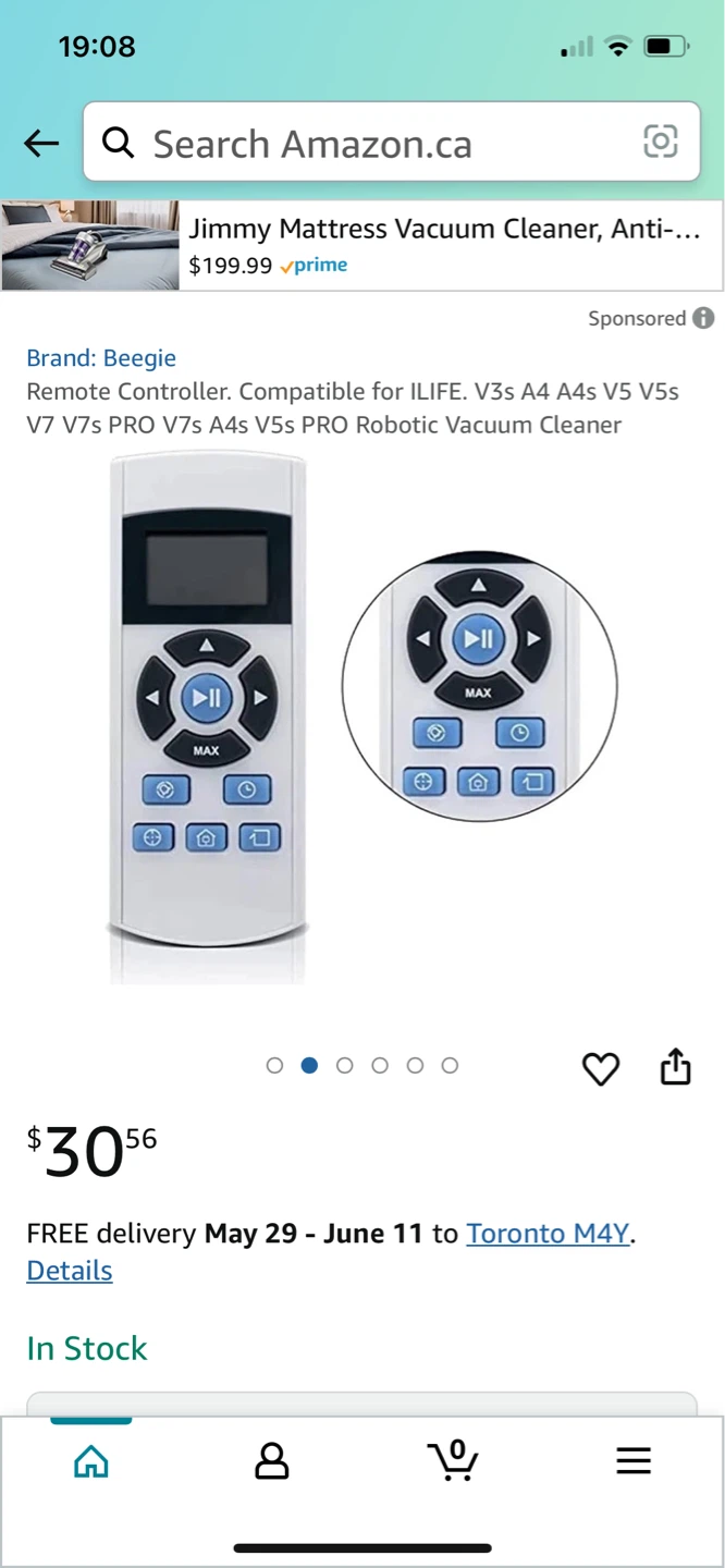 TCL Roku TV Remote Control - photo 2