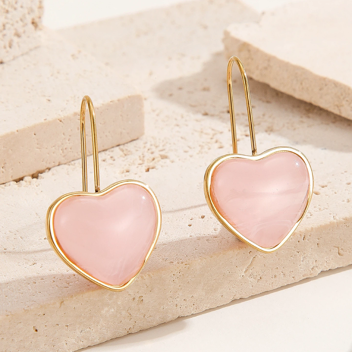 Tropical Heart Drop Earrings - photo 4