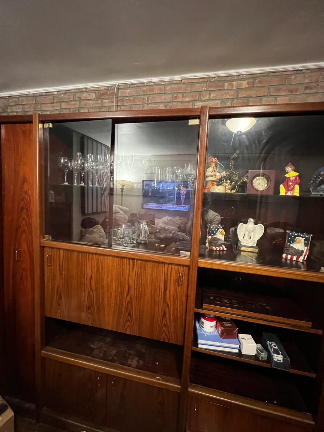 Maurice villency wall unit  with Glass Doors - photo 2