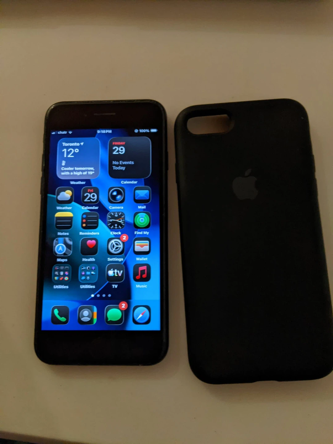 Apple iPhone SE 2020 (2GEN) 128GB with Black Case - photo 3