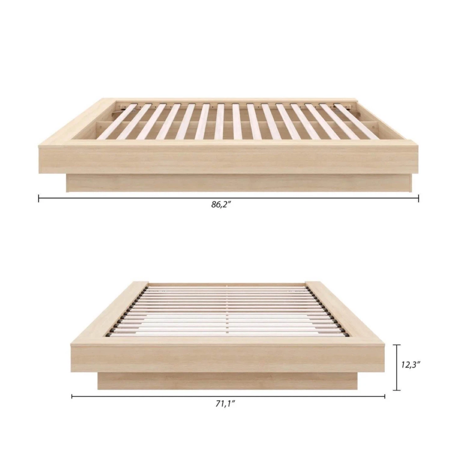Nexera Marconi Platform Bed Frame - photo 5