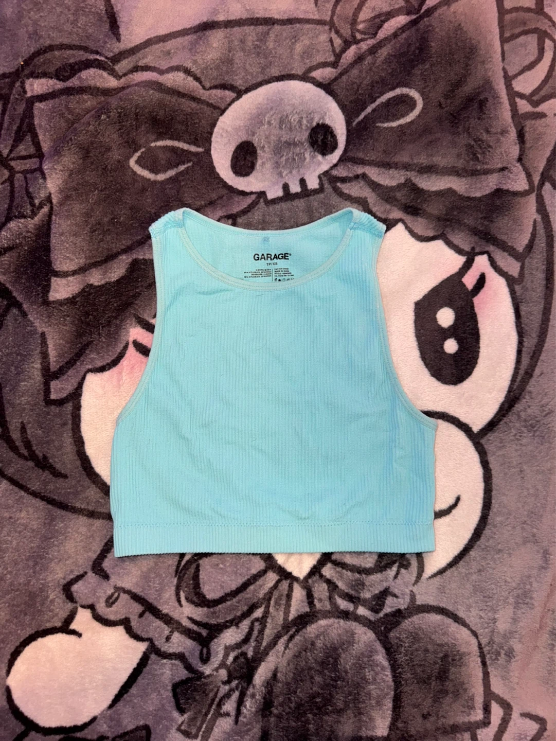 Garage Blue Tank Top
