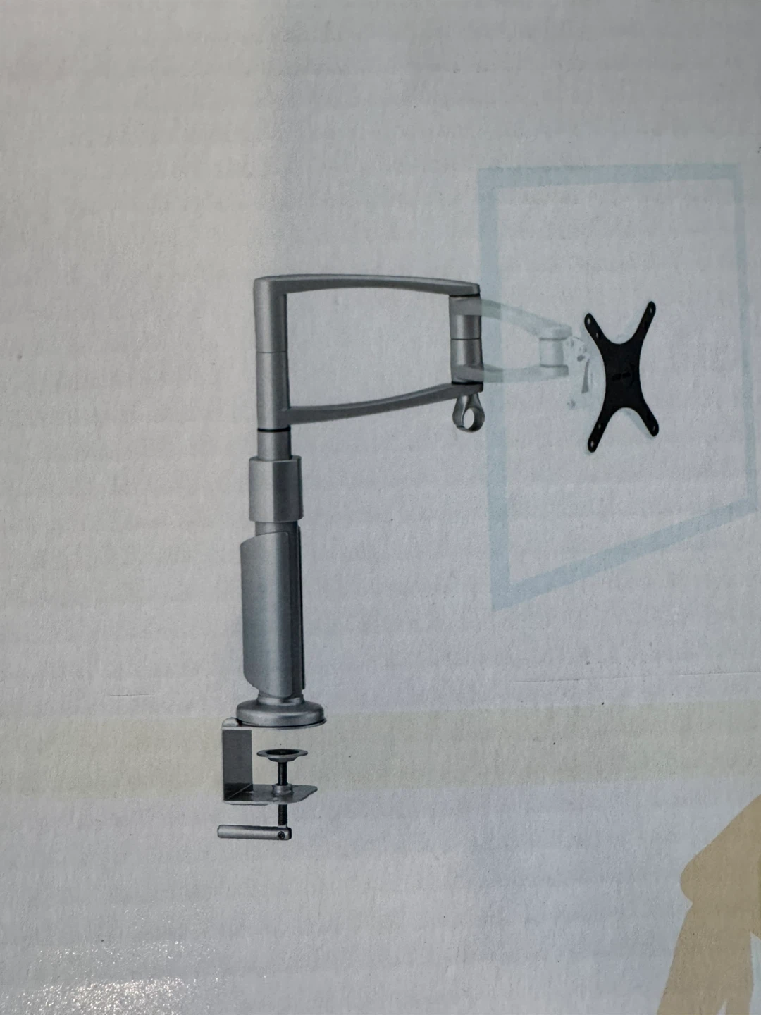 OmniMount WS3 Workspace Double Monitor Arm