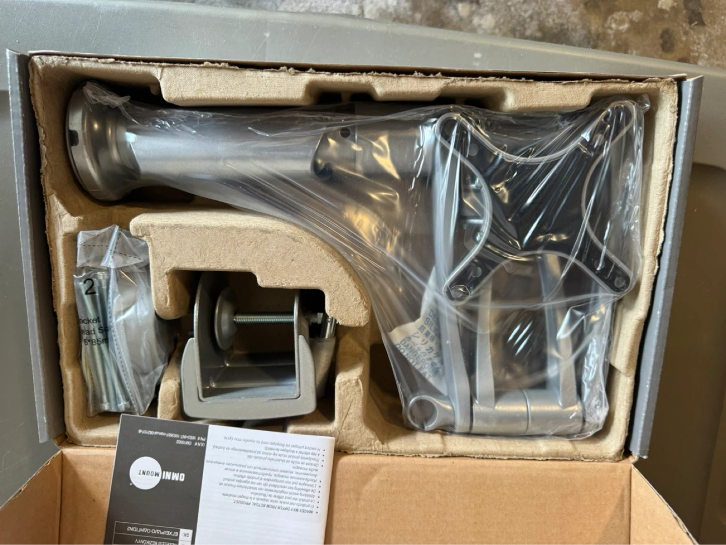 OmniMount WS3 Workspace Double Monitor Arm - photo 4