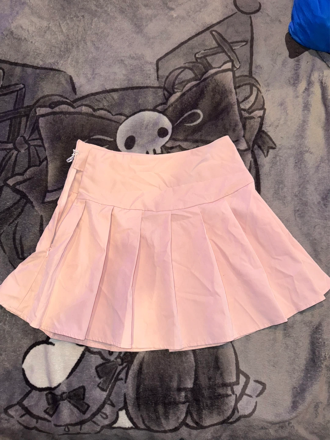 Pink Pleated Skirt