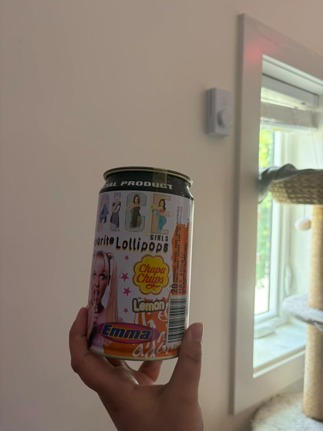 1997 Spice Girl Chupa Chups Lollipops Tin Canister Sealed RARE - photo 2