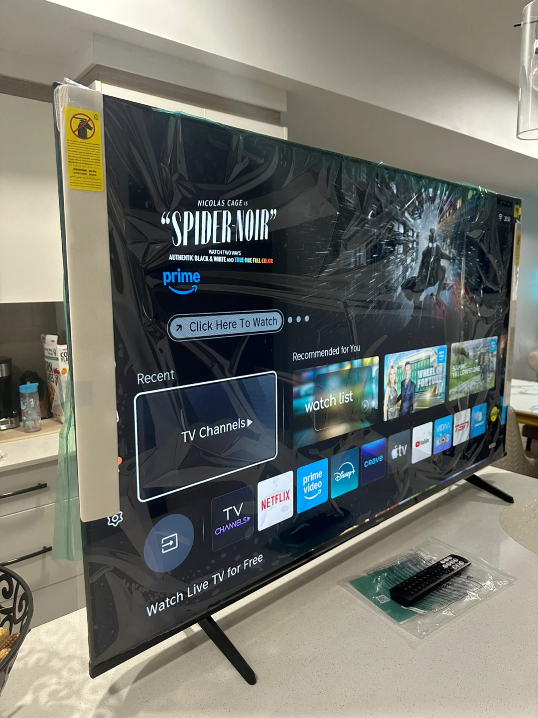 Like-New 60" Hisense 4K UHD Smart TV – Never Used