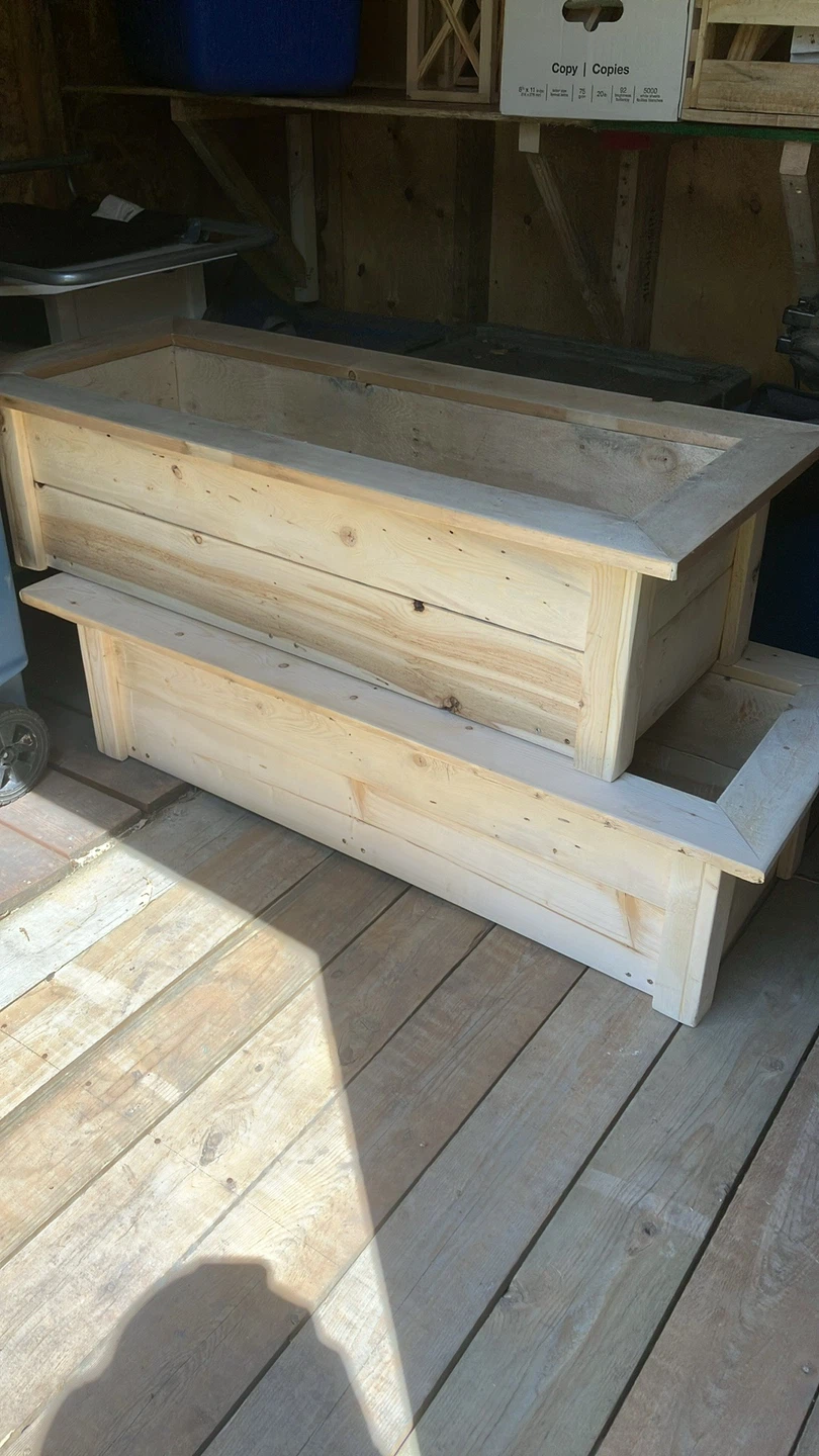 Wooden Raised Garden Planter Box - photo 5
