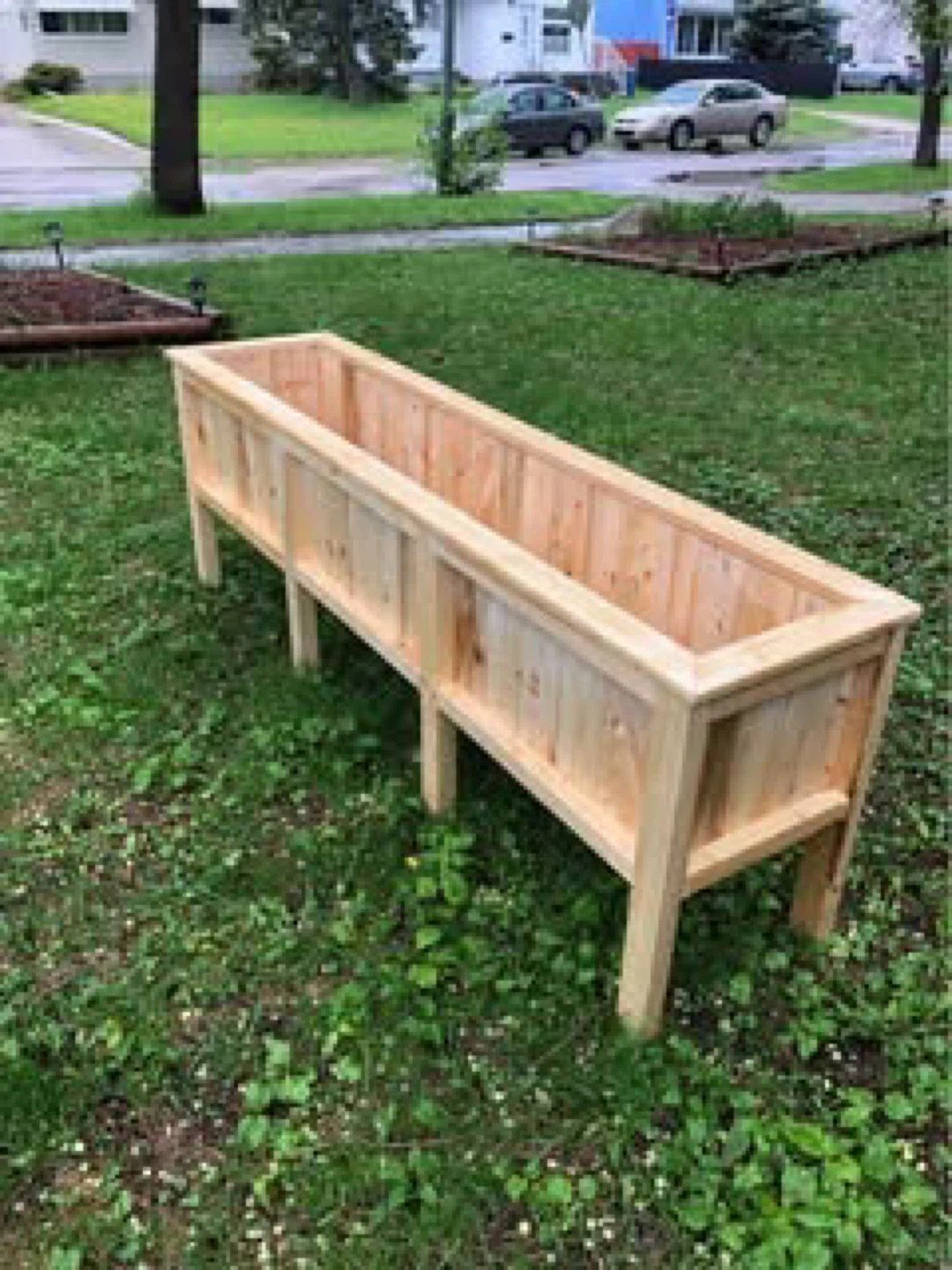 Wooden Raised Garden Planter Box - photo 3