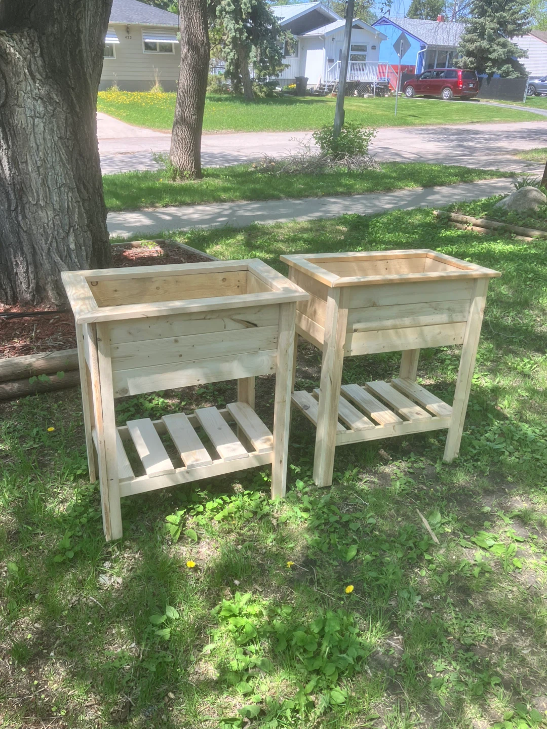 Wooden Raised Garden Planter Box - photo 2
