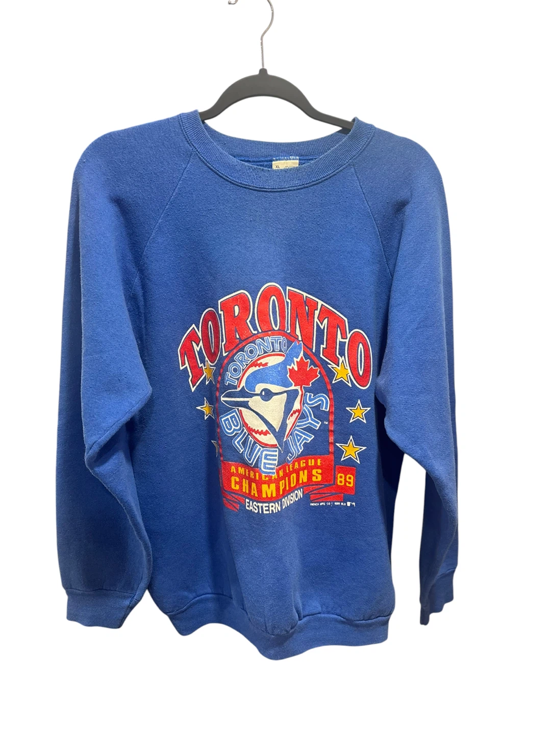 Vintage Toronto Blue Jays Sweater XL Retro MLB Crewneck USA Made