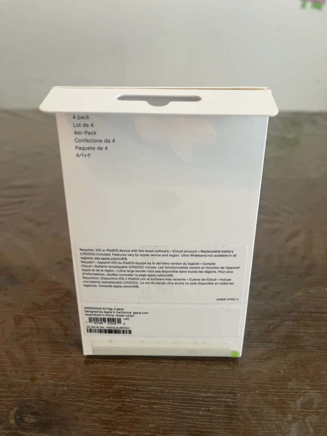 Apple AirTag 4 Pack (1st Gen) - photo 2