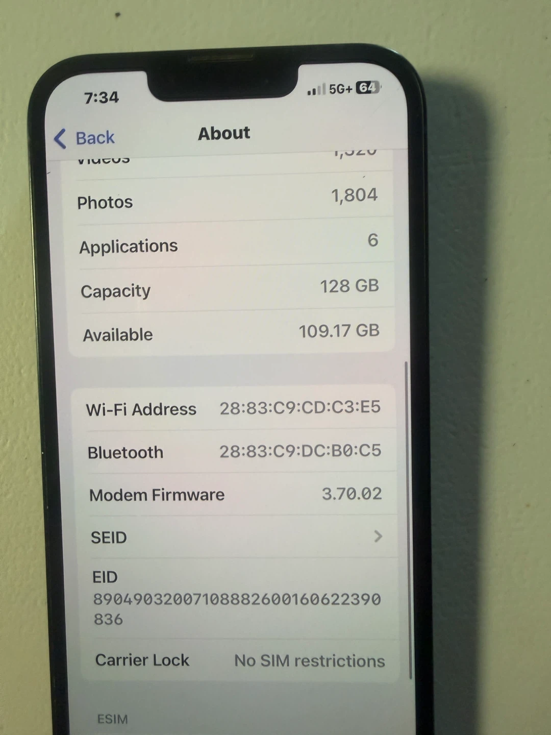 Apple iPhone 14 128 GB - photo 4