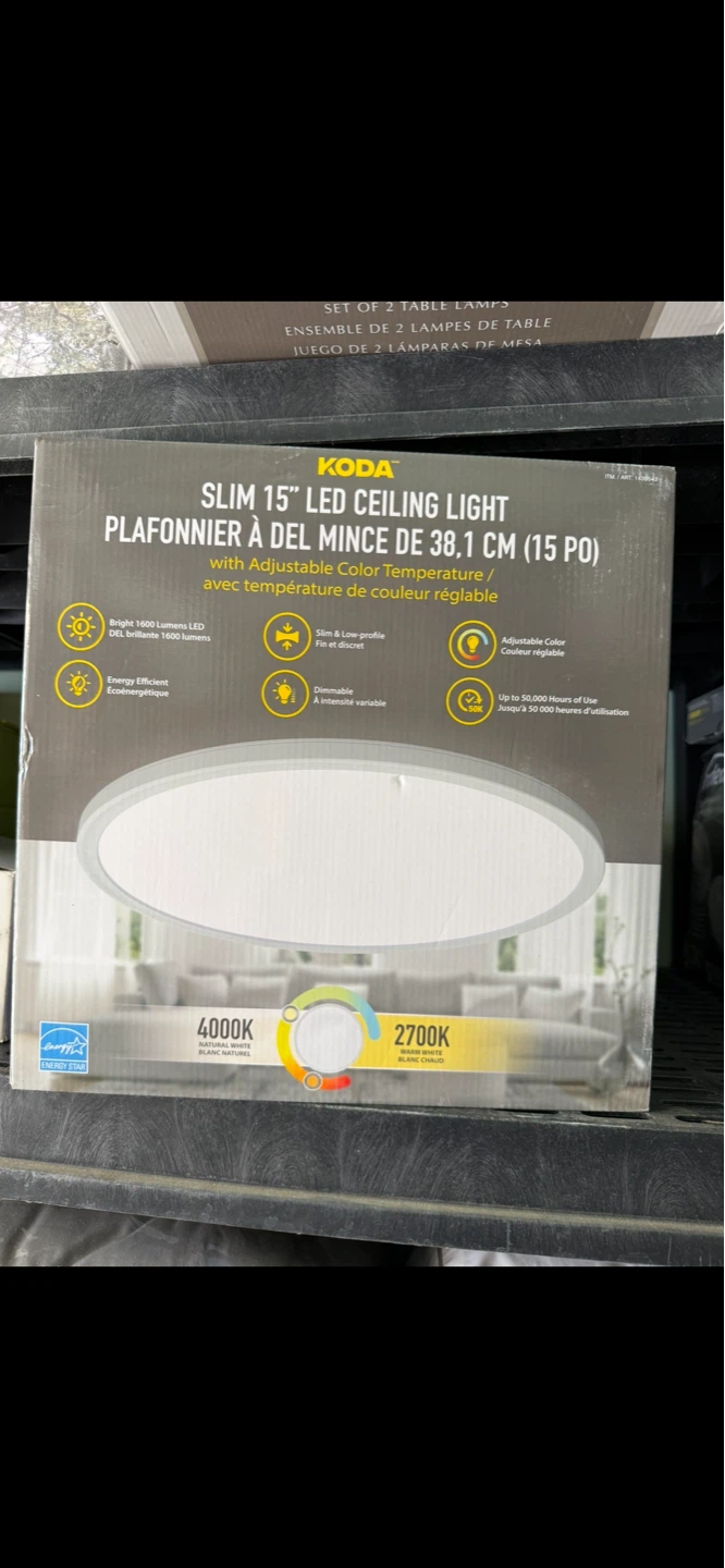 Koda Slim 15" LED Ceiling  light