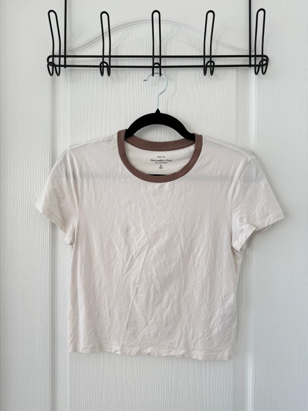 Abercrombie Cream Baby Tee