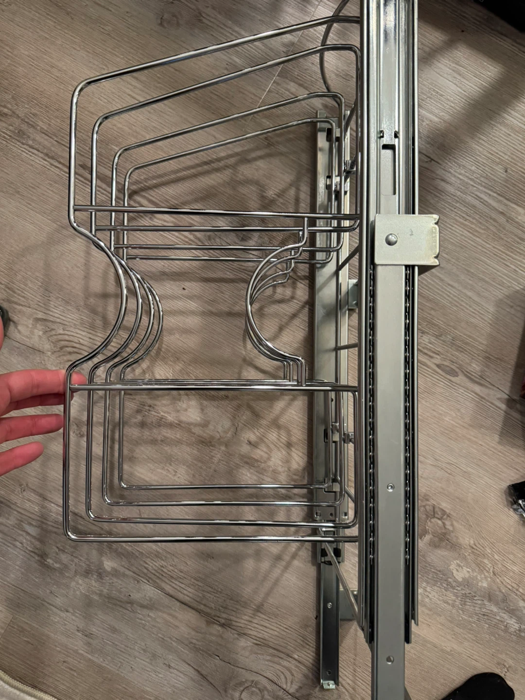 Pull-Out Pot Lid Organizer