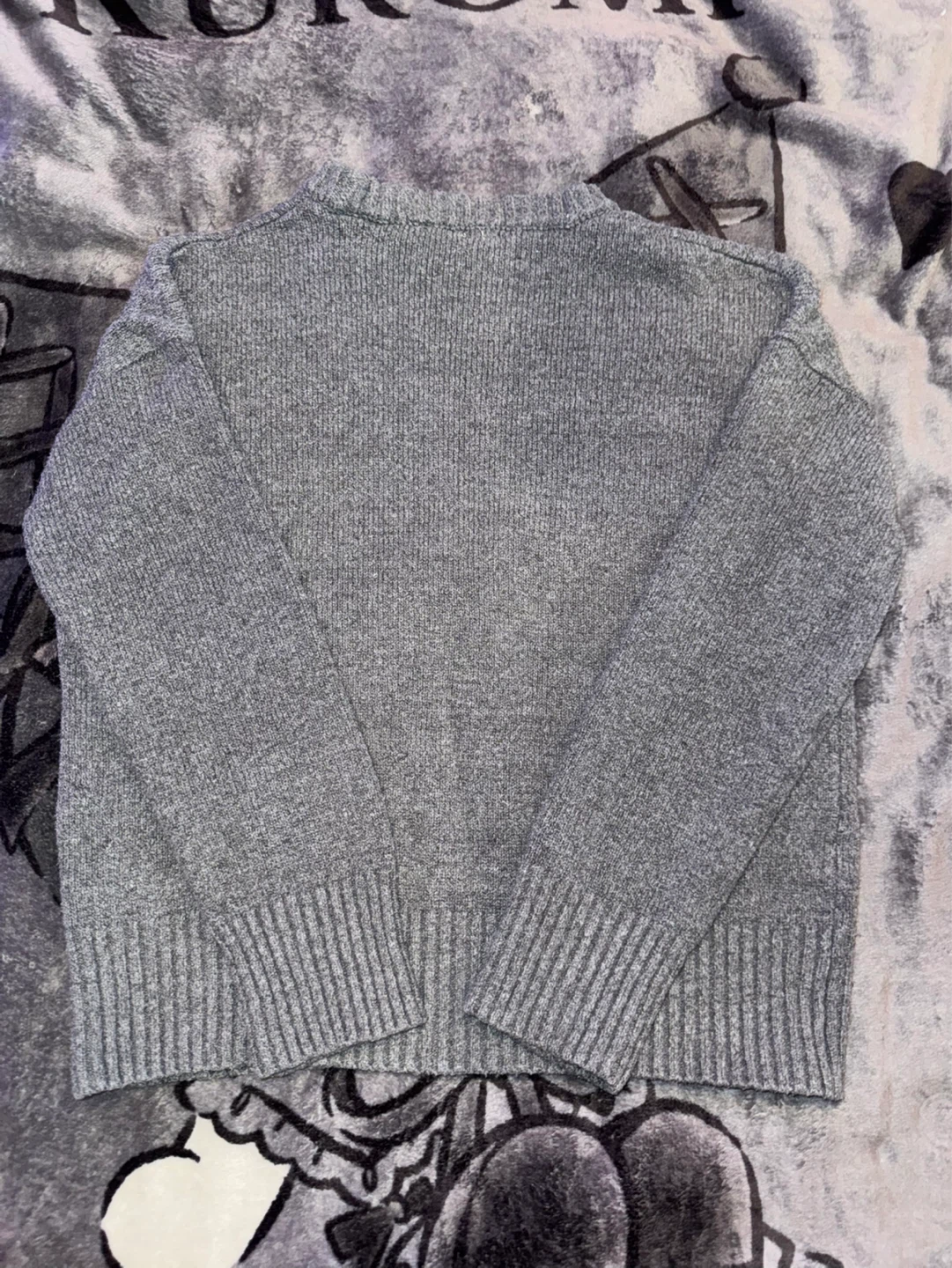 Grey Crew Neck Sweater - photo 2