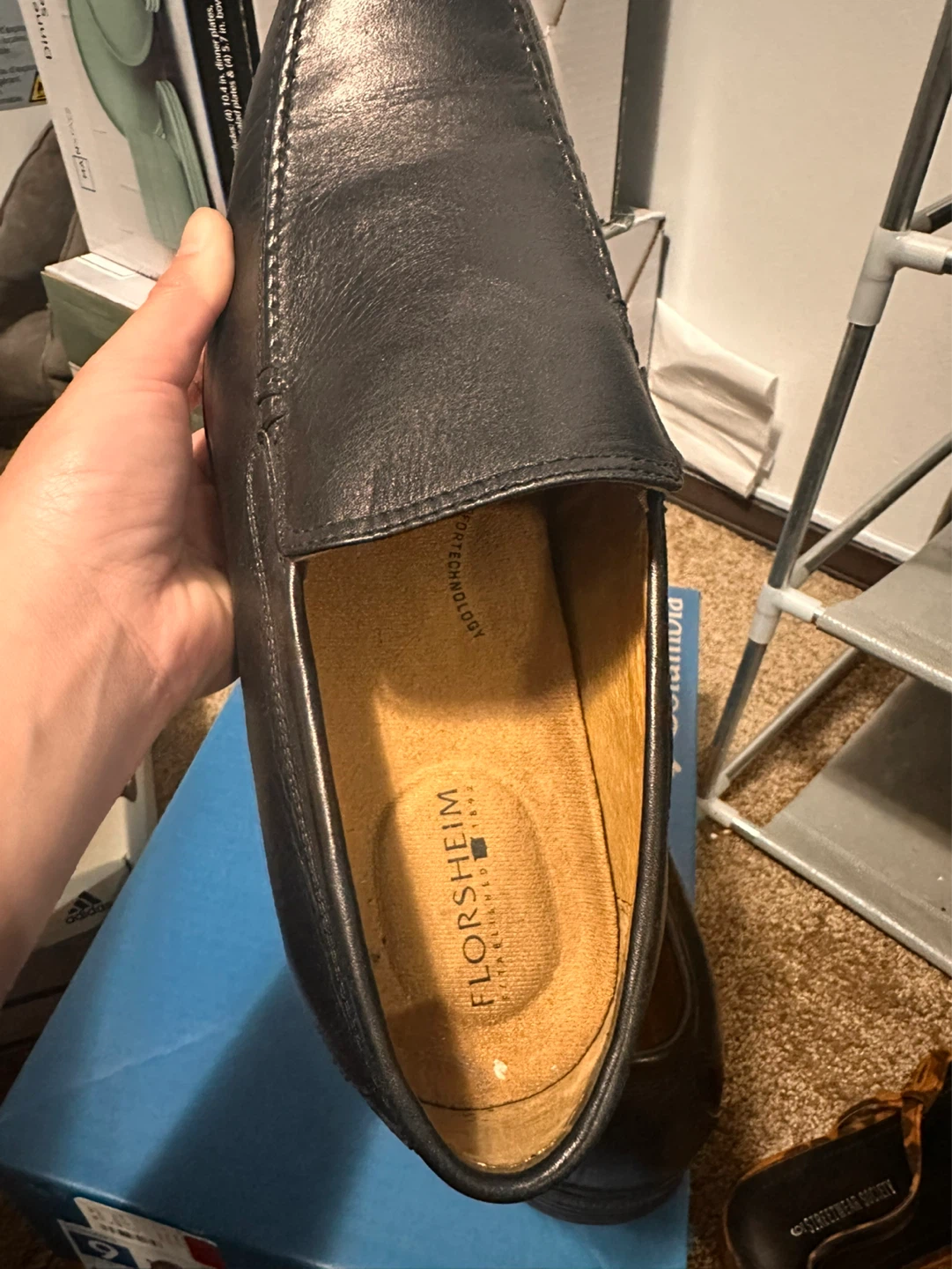 Florsheim Black Leather Loafers - photo 3