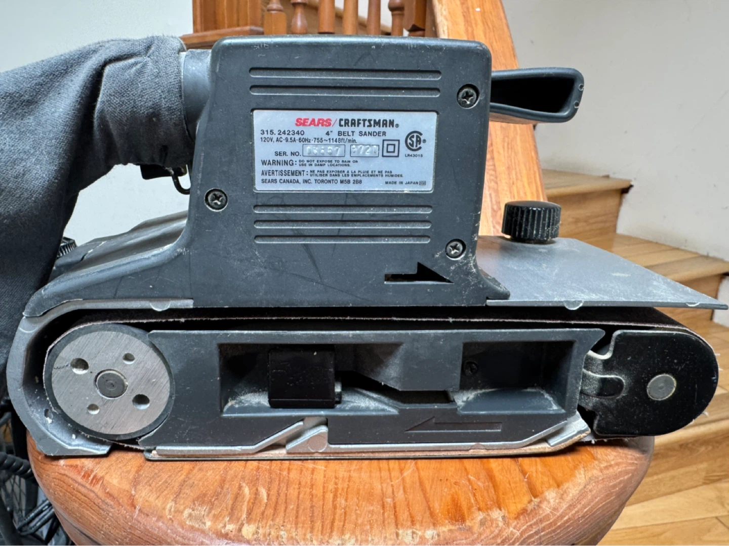 Craftsman 4" Belt Sander - photo 2