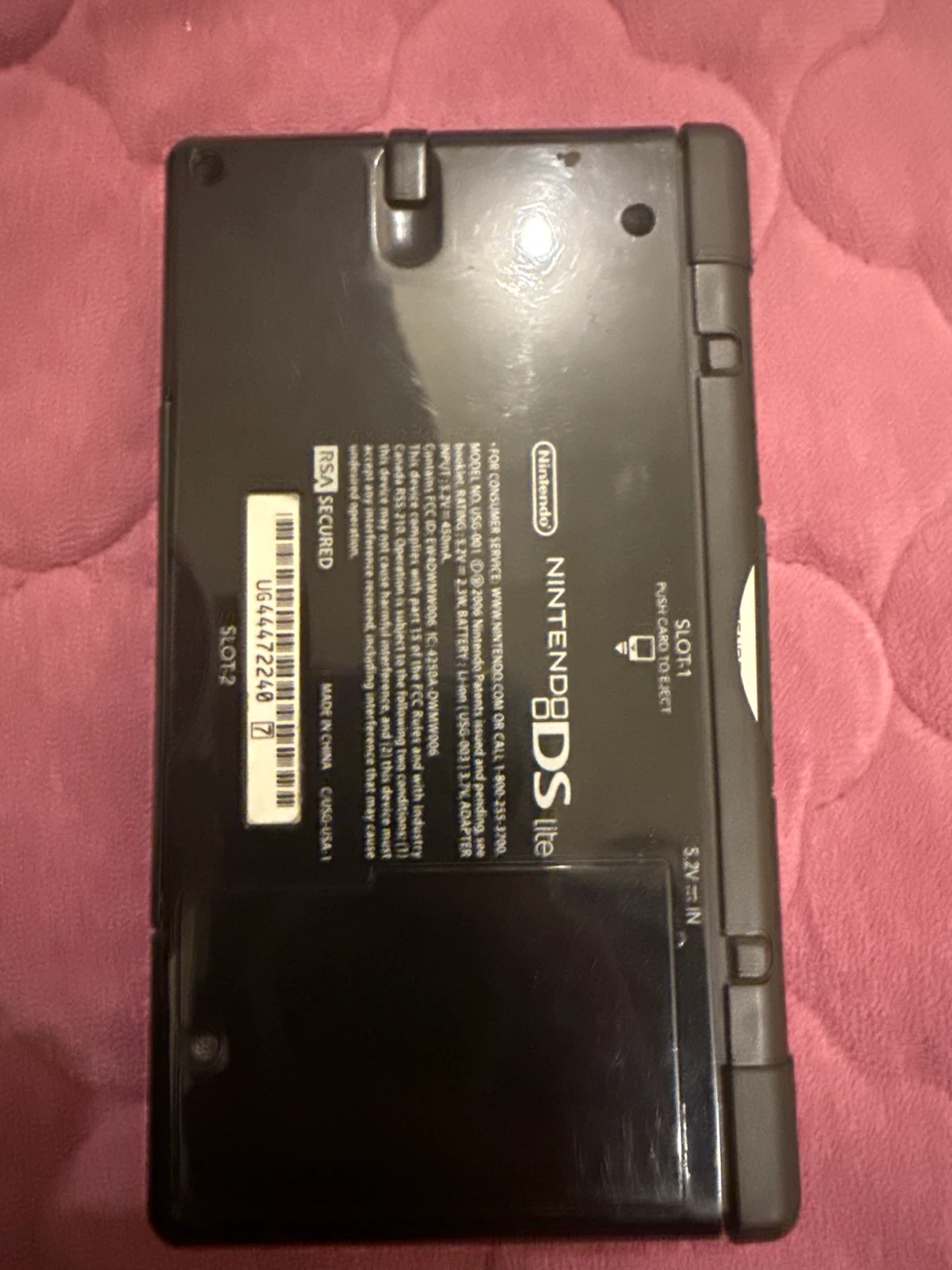 Nintendo DS Lite - Black - photo 2