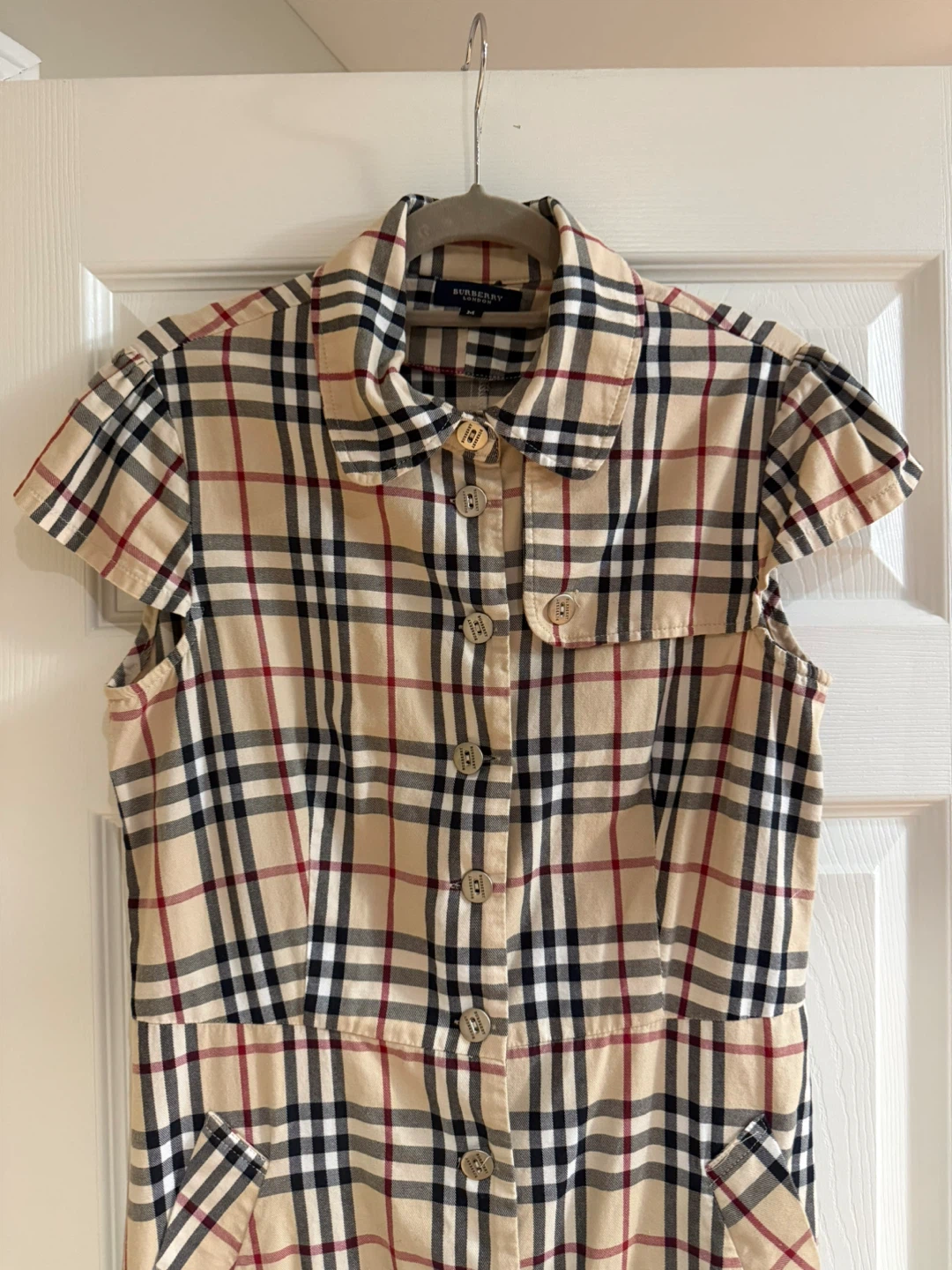 Moving Sale-Burberry London Button-Up Dress