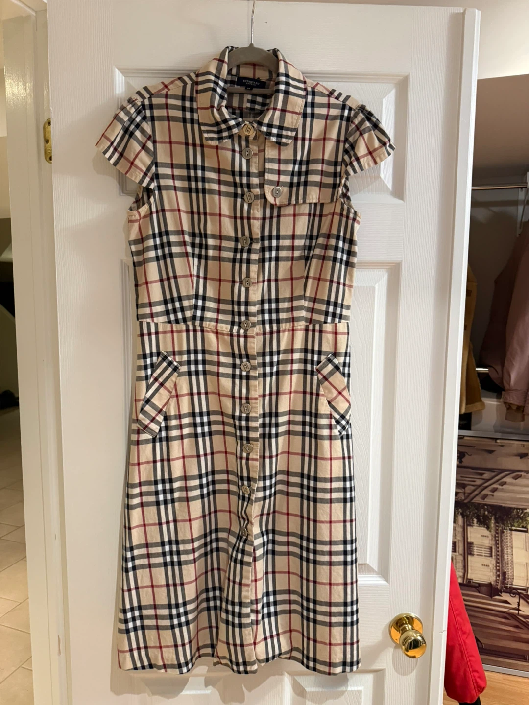 Moving Sale-Burberry London Button-Up Dress - photo 2