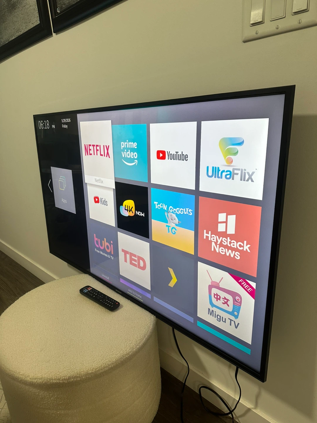 Sharp 60-Inch 4K UHD Smart TV – Like New Condition - photo 2