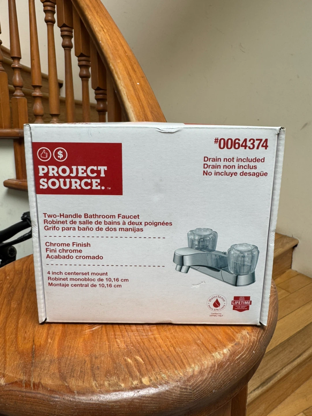 Project Source Two-Handle Bathroom Faucet