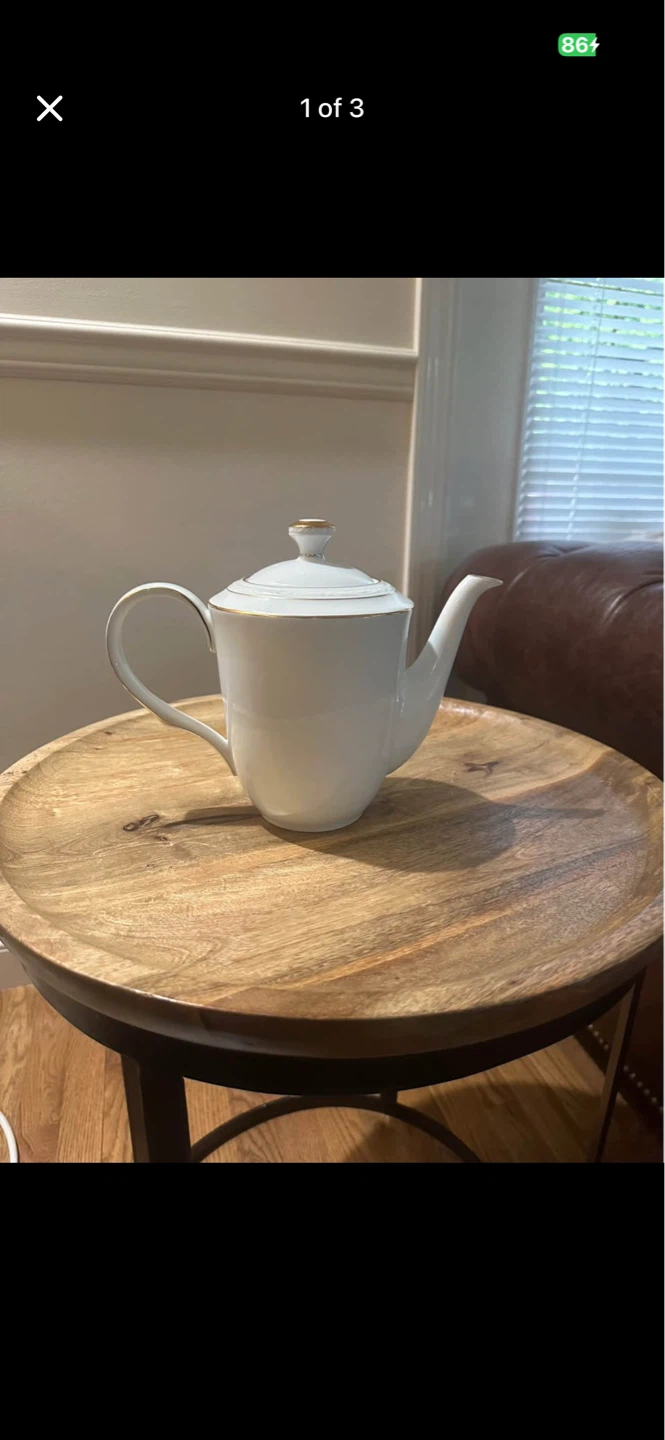 Vintage Noritake Fine Porcelain Teapot (Lockleigh 4061) - $30