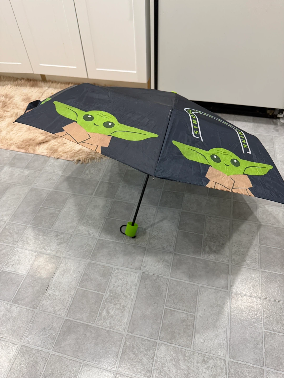 Star Wars The Child "Stronger Than You Think" Umbrella