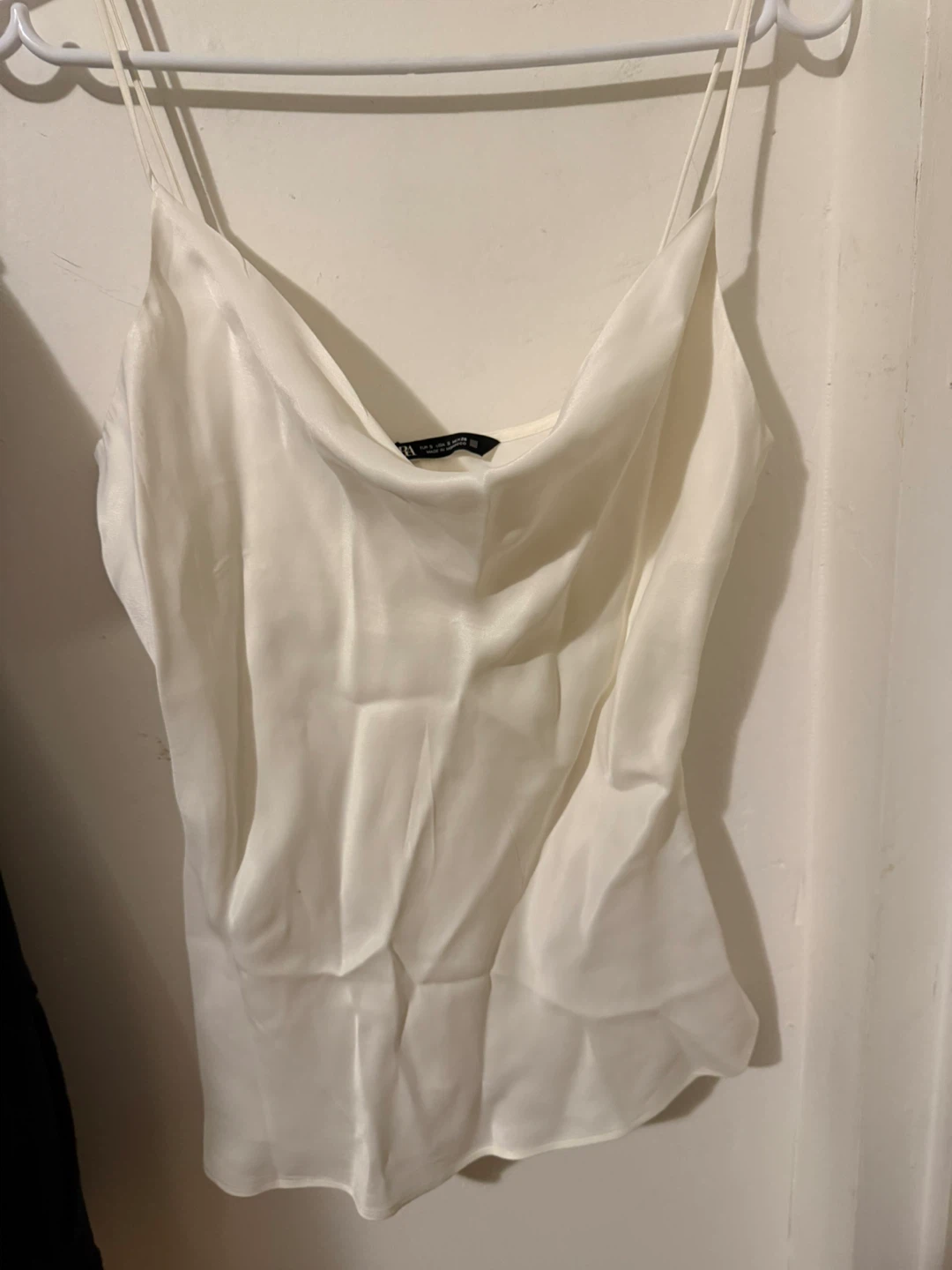 White Zara Cami Top