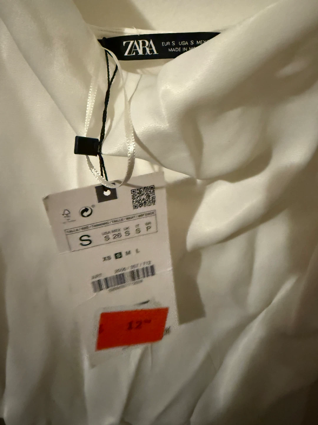 White Zara Cami Top - photo 2