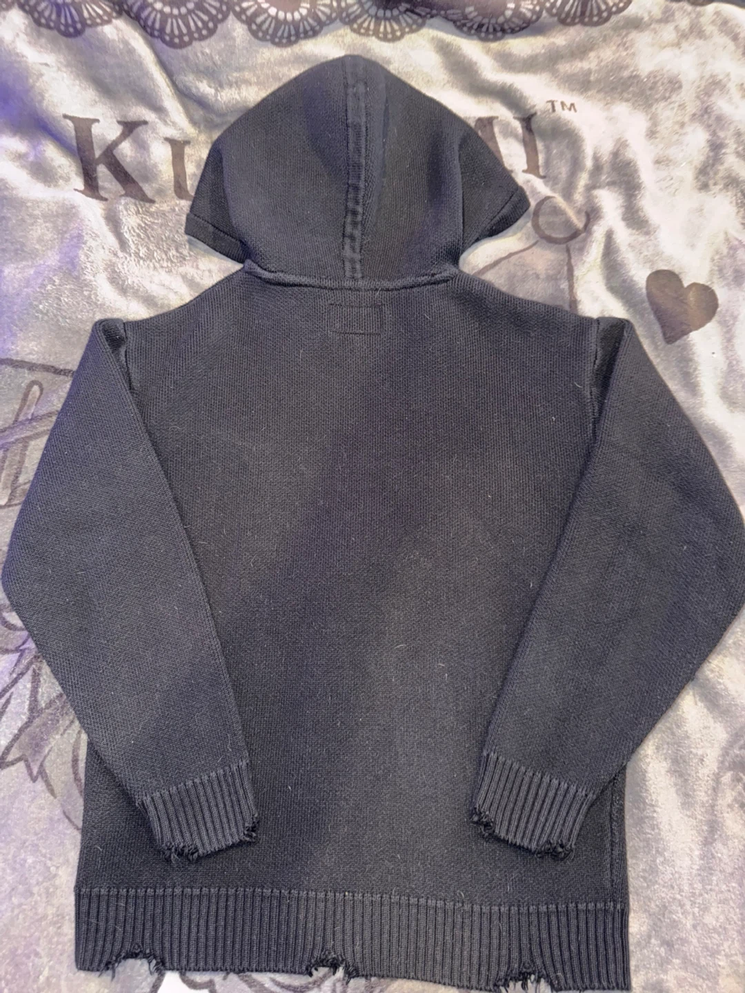 Gothic Broken Promises Knit Sweater - photo 3