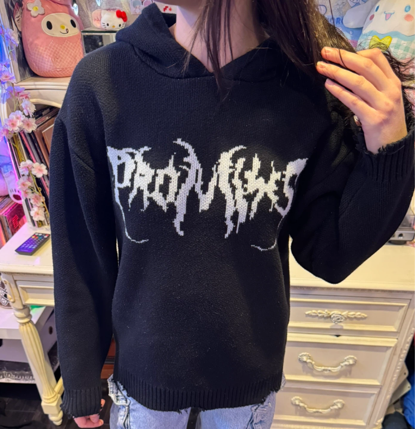 Gothic Broken Promises Knit Sweater