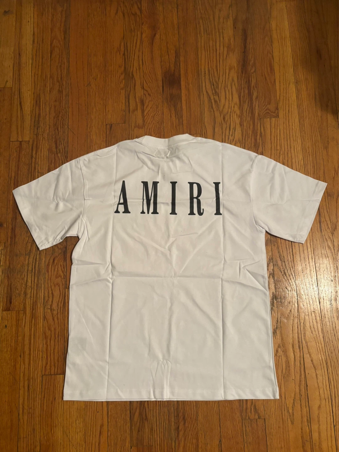 AMIRI White Cotton Blend T-Shirt - Size M - photo 2